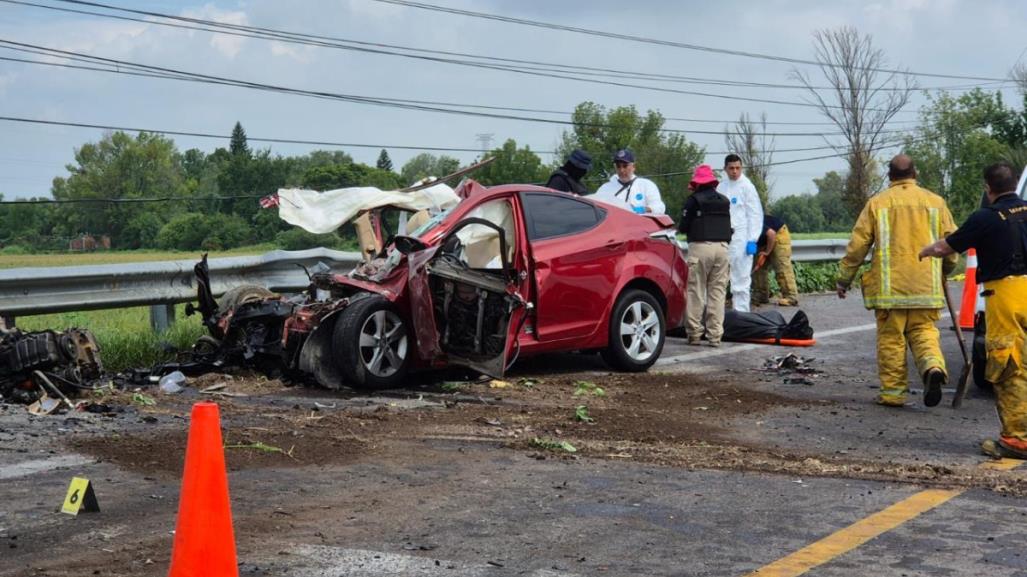 Choque en carretera de Guanajuato deja al menos un muerto y varios heridos