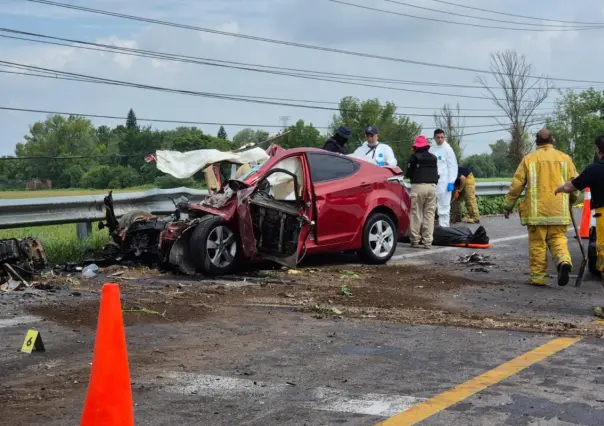 Choque en carretera de Guanajuato deja al menos un muerto y varios heridos