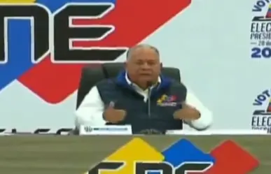 Discurso del Presidente del CNE, Elvis Amoroso, genera tensión