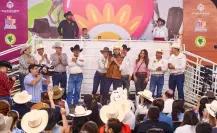 Histórico, recaudan más de 8 mdp en subasta ganadera