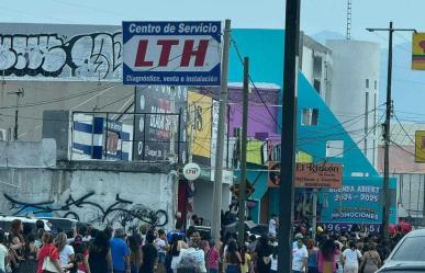 Inauguración de salón infantil provoca caos vial y largas filas en San Nicolás