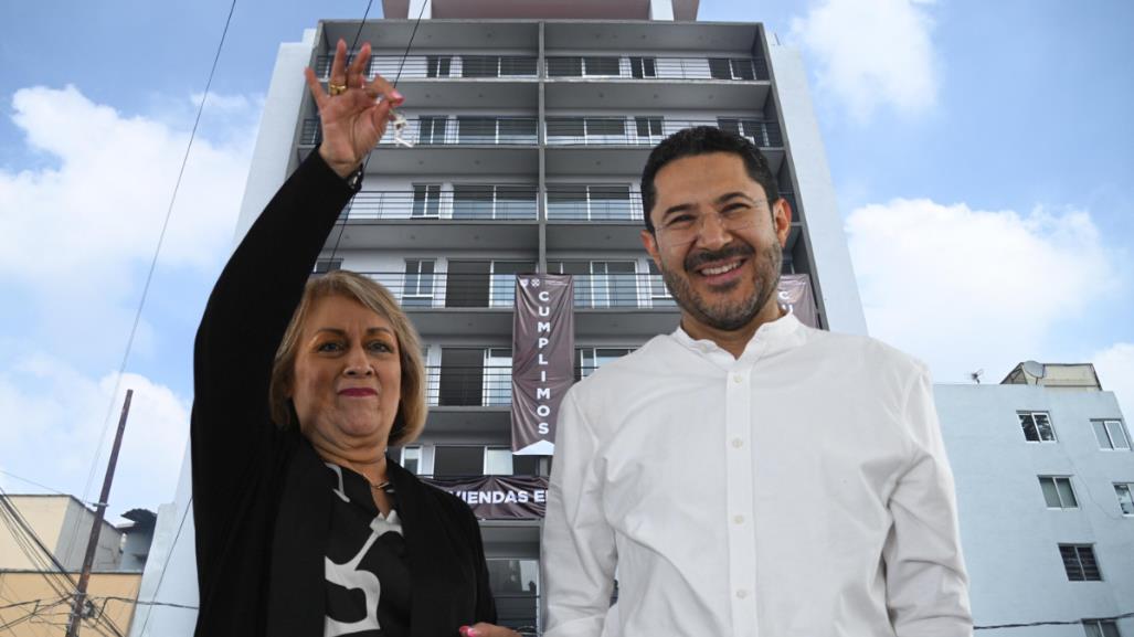 ¡Uno más! Martí Batres entrega edificio multifamiliar en alcaldía Miguel Hidalgo