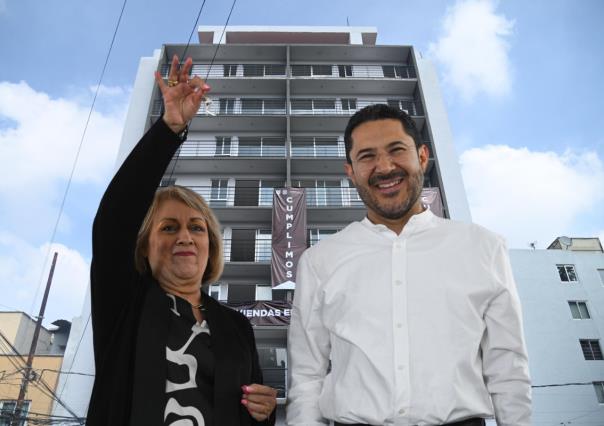 ¡Uno más! Martí Batres entrega edificio multifamiliar en alcaldía Miguel Hidalgo