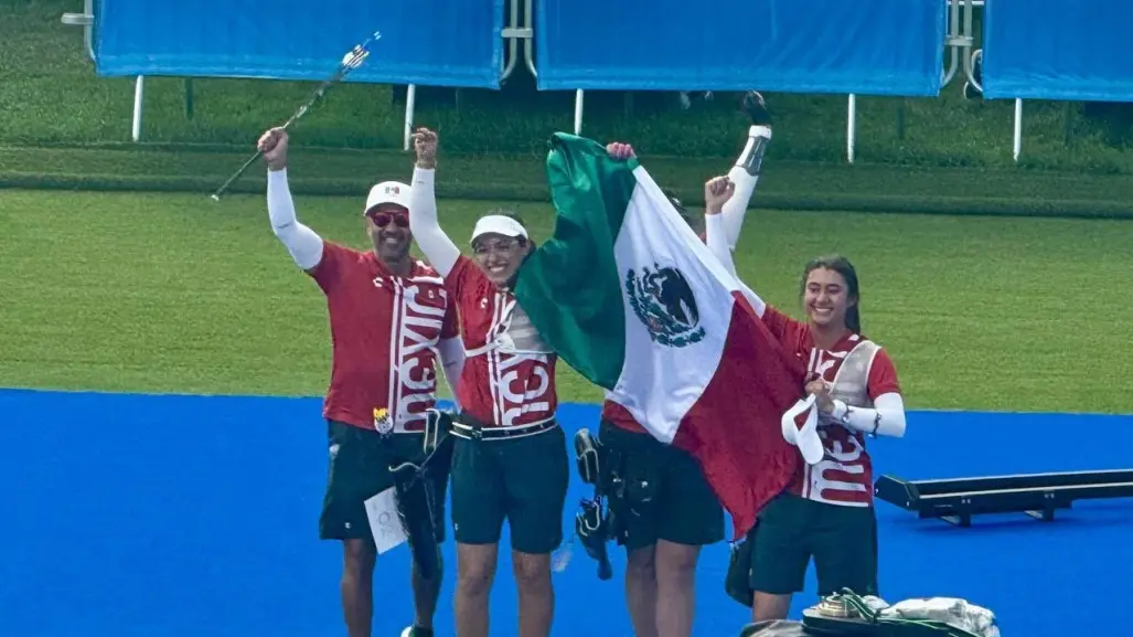 Son de bronce arqueras mexicanas en París