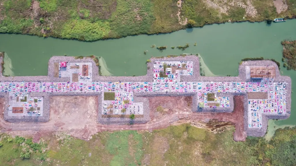 Una mañana de paz: 600 personas practican yoga en el Lago de Texcoco con PILARES