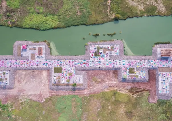 Una mañana de paz: 600 personas practican yoga en el Lago de Texcoco con PILARES