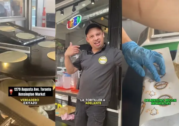 Joven mexicano triunfa con negocio de tortillas recién hechas en Toronto (VIDEO)