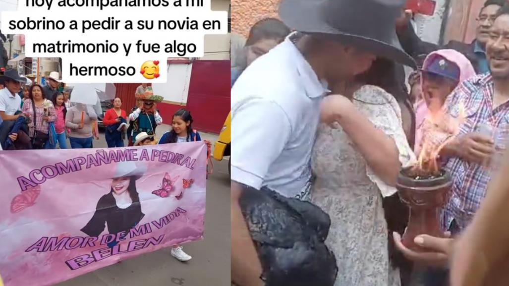 Joven organiza desfile para pedir matrimonio (VIDEO)