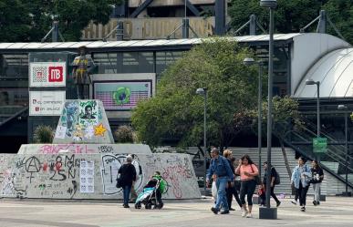 Así luce la Glorieta de Insurgentes, a días de su liberación