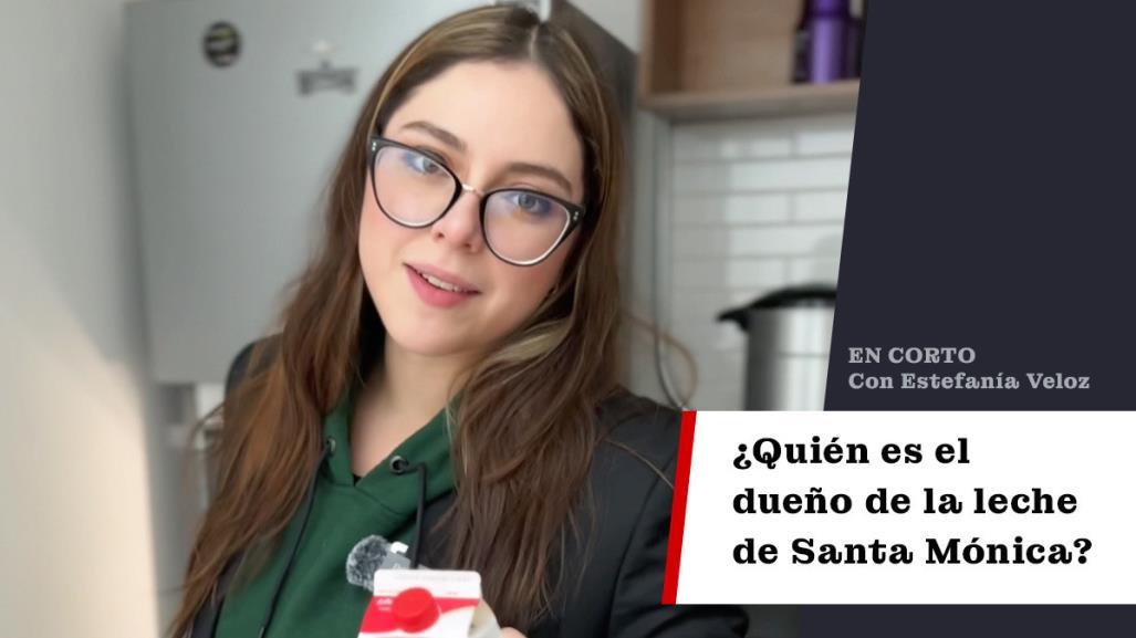 ¿Quién es el dueño de la leche Santa Mónica?