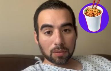 Me cortaron parte del intestino por ingerir sopa de NOODLES: usuario de TikTok