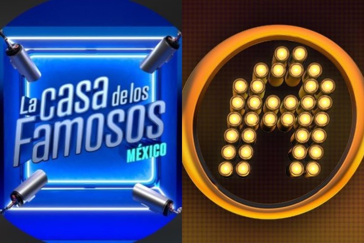 Logos de La Casa de los Famosos y La Academia Foto: Especial