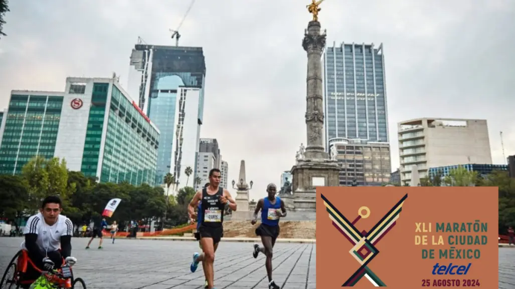 XLI Maratón de la Ciudad de México TELCEL 2024, conoce aquí todos los detalles