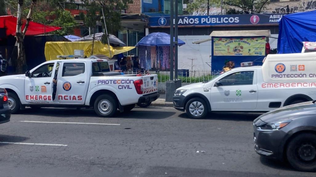 Muere usuario del Metro al caer a zona de vías en la estación Copilco