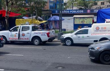 Muere usuario del Metro al caer a zona de vías en la estación Copilco