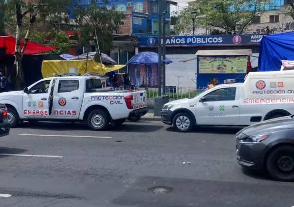 Muere usuario del Metro al caer a zona de vías en la estación Copilco