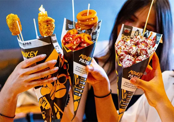 Disfruta de una bebida gratis en Monkey Papas los lunes