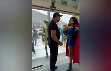 No fue el héroe del centro comercial, fue el malo (VIDEO)