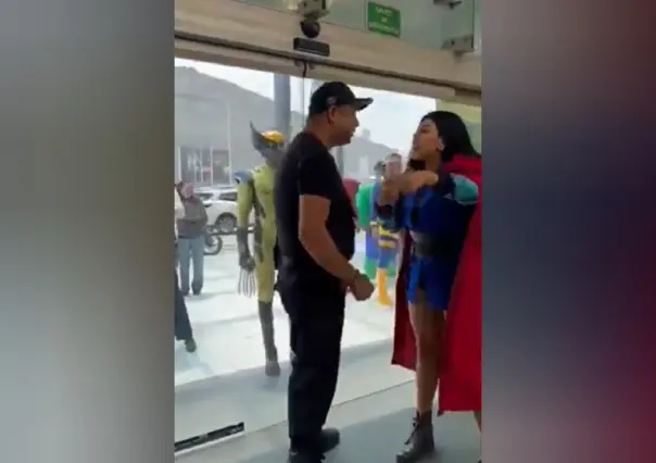 No fue el héroe del centro comercial, fue el malo (VIDEO)