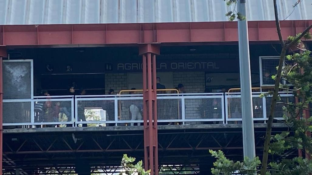 Fallece adulto mayor en estación Agrícola Oriental del Metro CDMX