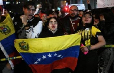 Protestan venezolanos tras victoria de Nicolás Maduro