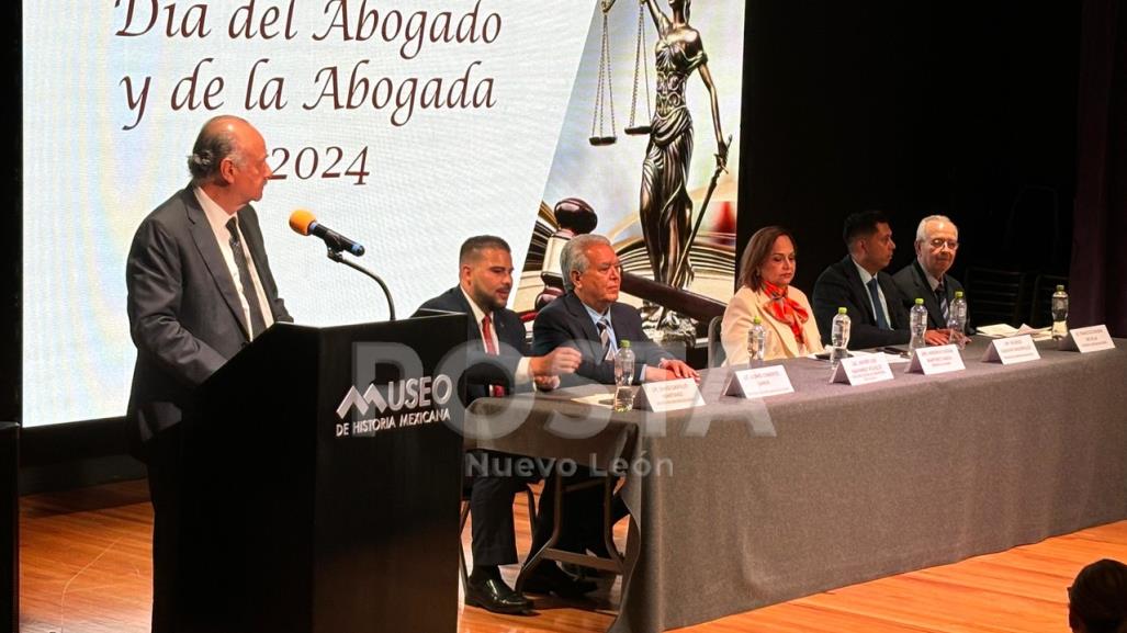 Celebran el Día del Abogado y Abogada en Nuevo León