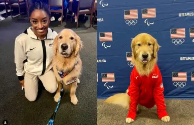 Beacon, el perrito de terapia que conquista las Olimpiadas con su ternura