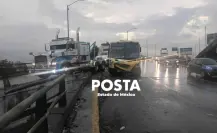 Choca transporte público en Tlalnepantla, hay 2 lesionados