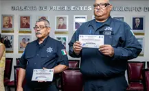 Recaudan $310 mil pesos para policías con cáncer Recaudan $310 mil pesos para policías con cáncer