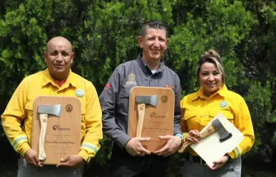 Reconocen a brigadistas por su labor en incendios forestales 2024