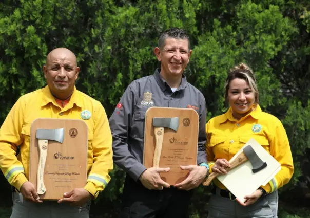 Reconocen a brigadistas por su labor en incendios forestales 2024