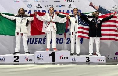 Renata Carrillo, medalla de oro en el Panamericano de Taekwondo