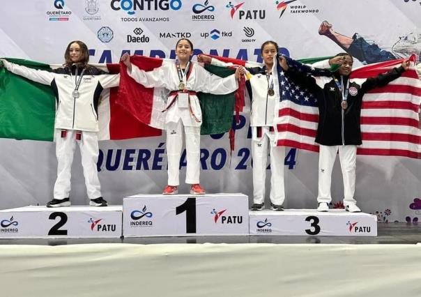 Renata Carrillo, medalla de oro en el Panamericano de Taekwondo