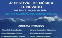 Festival de Música El Nevado en Edomex: ¡Imperdible espectáculo musical!