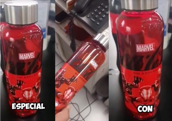 Termo conmemorativo Marvel Coca-Cola en tiendas Oxxo ¡edición limitada!