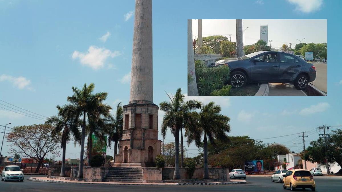 En el accidente no se reportaron lesionados, solo daños materiales Foto: Especial