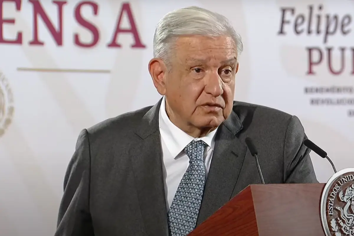 Andrés Manuel López Obrador, durante la conferencia mañanera del miércoles 31 de julio. Foto: Gobierno de México