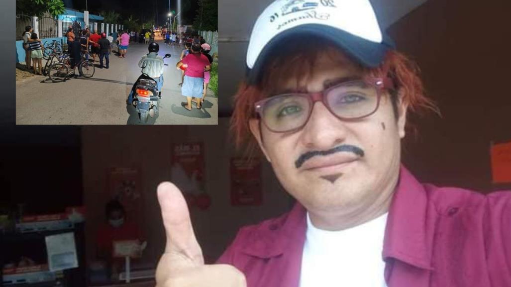 Muere conocido comediante yucateco en Tizimín en un accidente