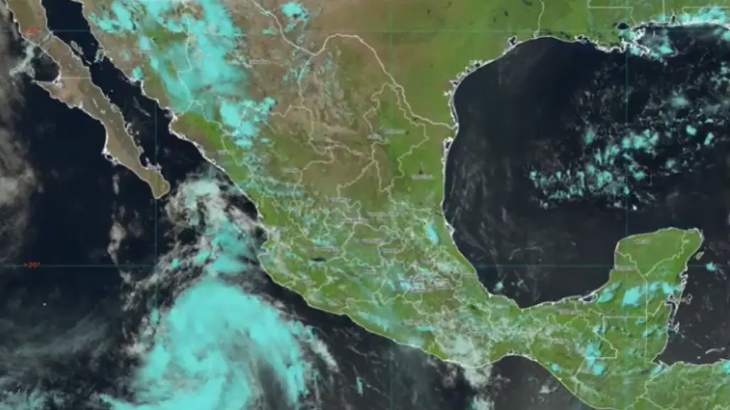 Se forma Tormenta tropical Carlotta en el Océano Pacífico