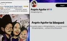 Caricaturista regio es bloqueado en redes sociales por Ángela Aguilar