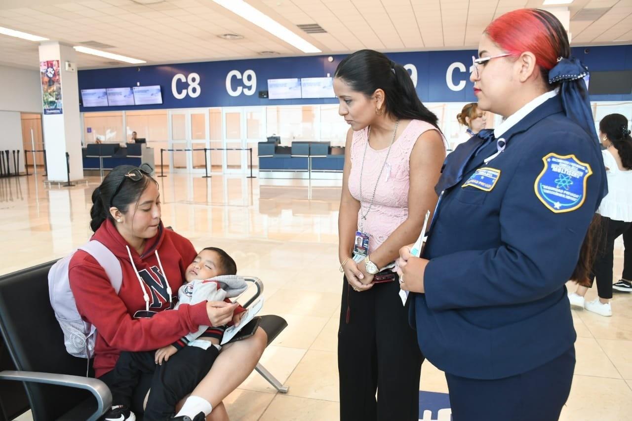 La terminal aérea de Mérida cuenta con dos ‘Chuchú Room’ Foto: Cortesía