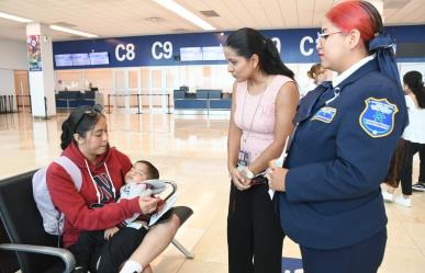 Promoción de la lactancia materna en el Aeropuerto de Mérida