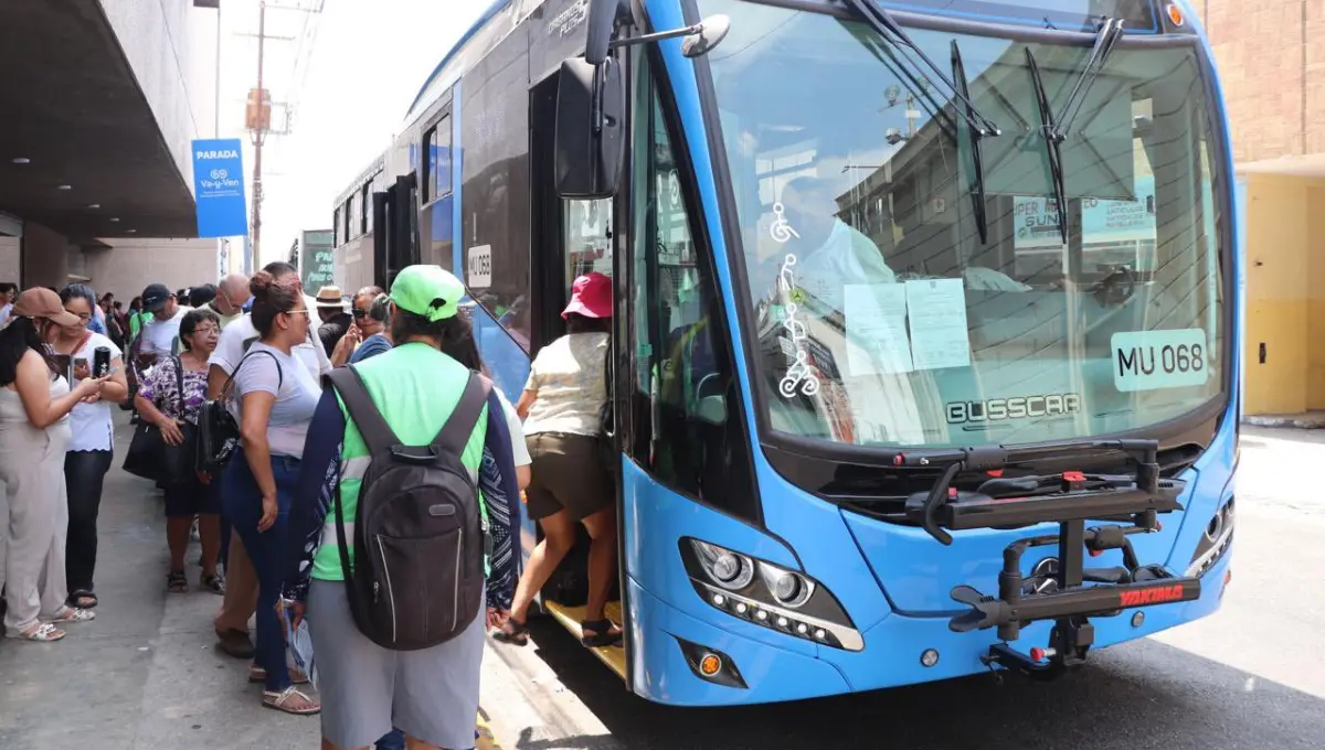 La lista de rutas del Va y Ven en Mérida sigue creciendo Foto: Cortesía