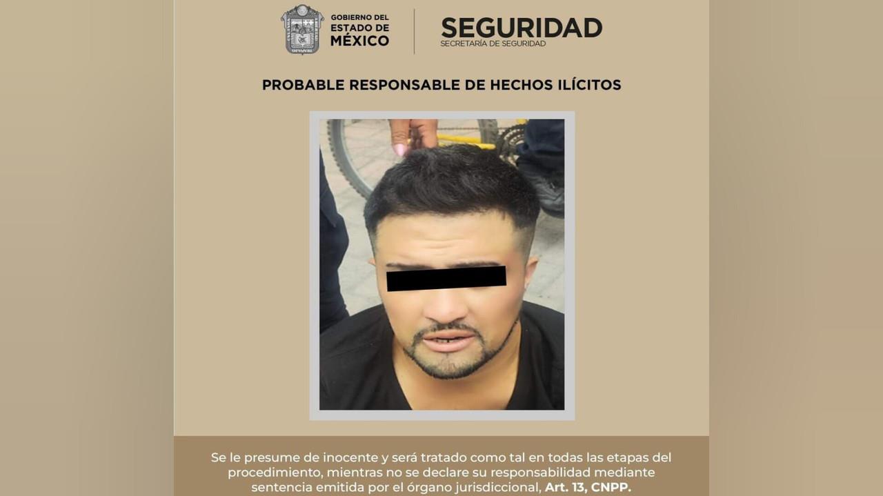 Detención de hombre por intento de robo violento. Foto: Especial