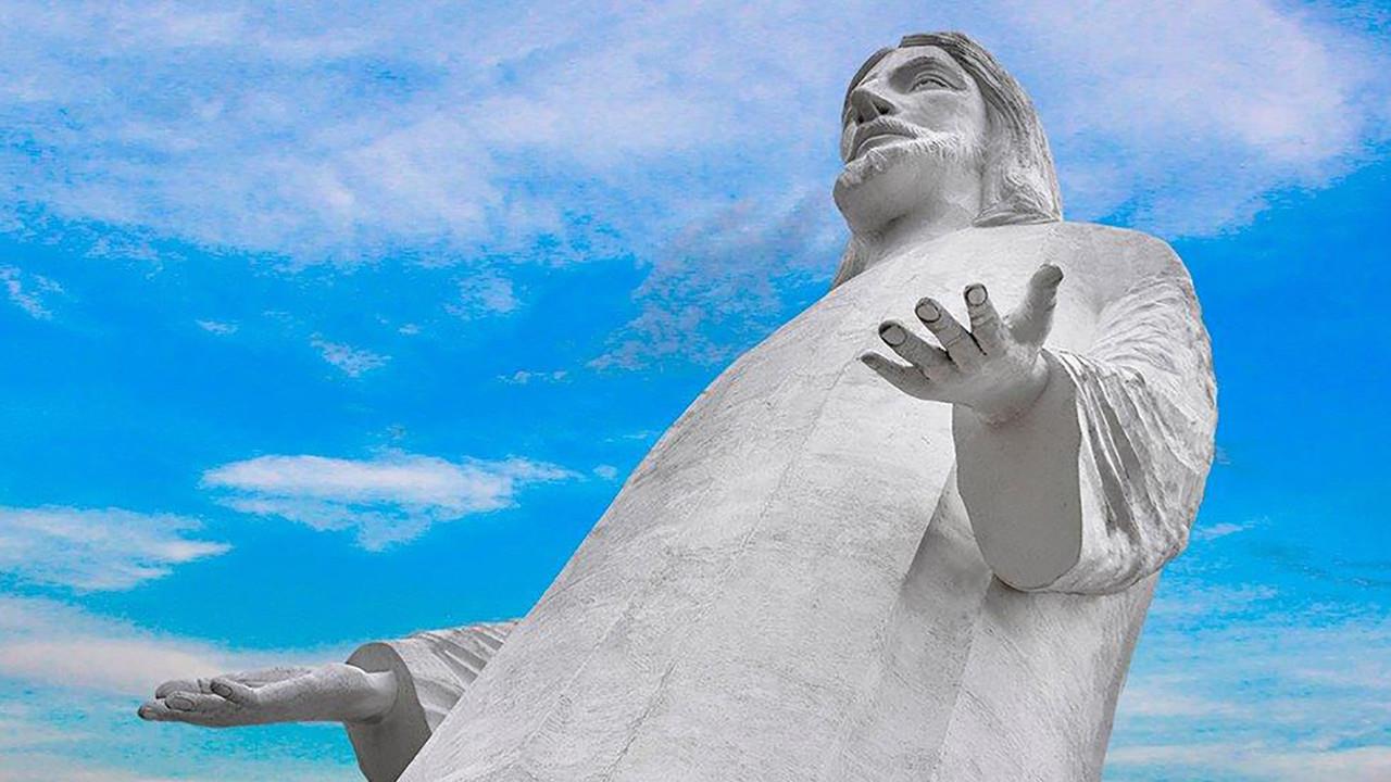 El monumento está situado en el Cerro de las Cruces en el municipio de Tenancingo. Imagen: Sectur.