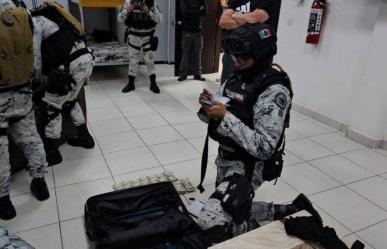 Detienen a elementos de Guardia Nacional con miles de dólares en Jalisco