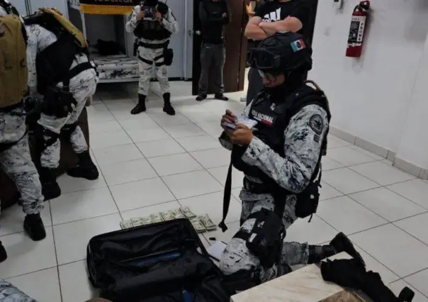 Detienen a elementos de Guardia Nacional con miles de dólares en Jalisco