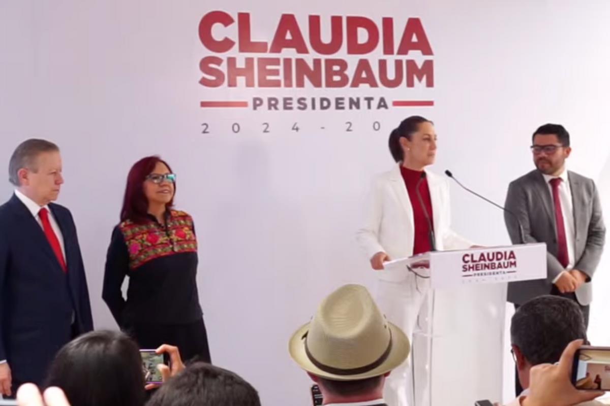 Sheinbaum presenta gabinete ampliado. Foto: SS de Presentación de integrantes del Gabinete Ampliado