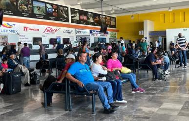 Aumentan viajes en la Central de Autobús de Saltillo por periodo vacacional