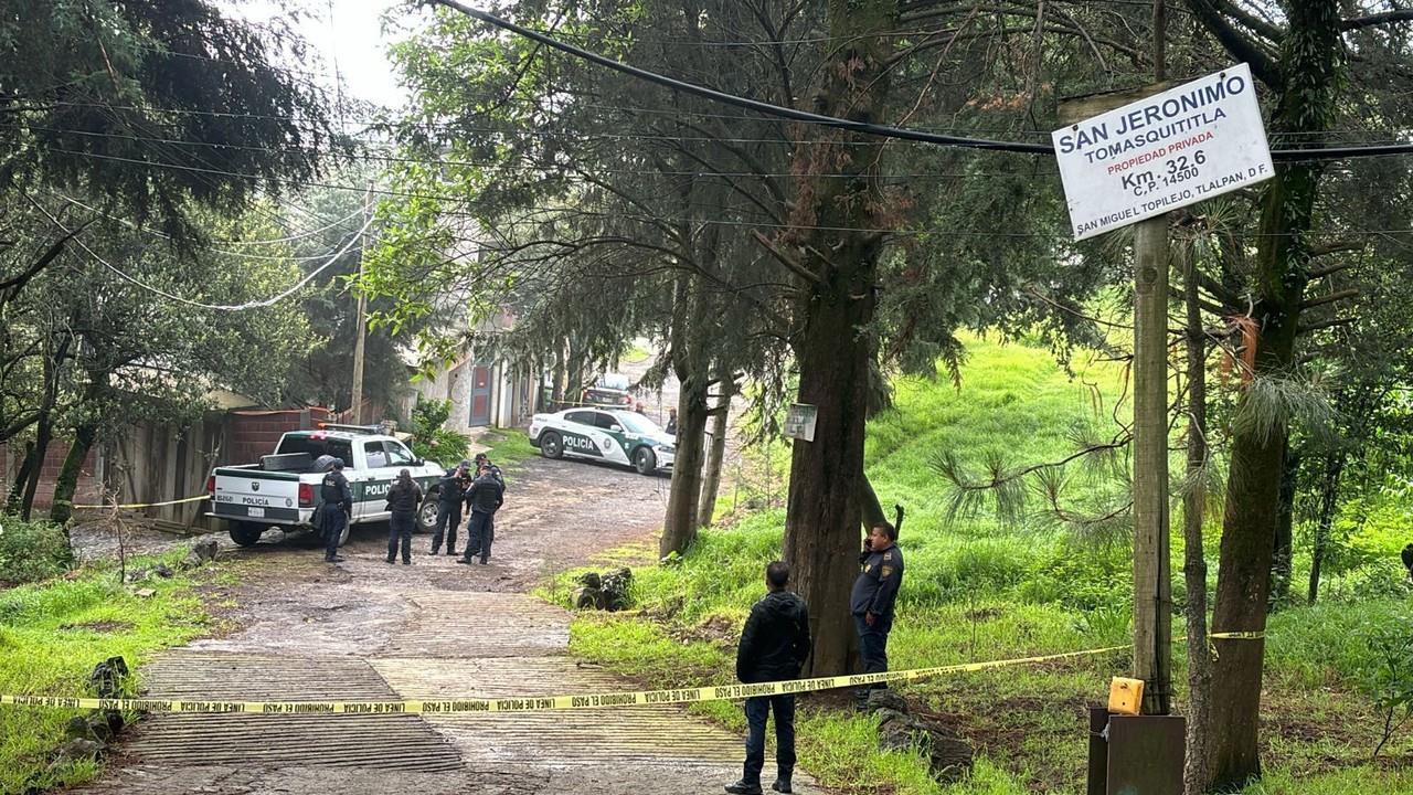 Dos feminicidios en colonia San Miguel Topilejo, Tlalpan. Foto: Ramón Ramírez